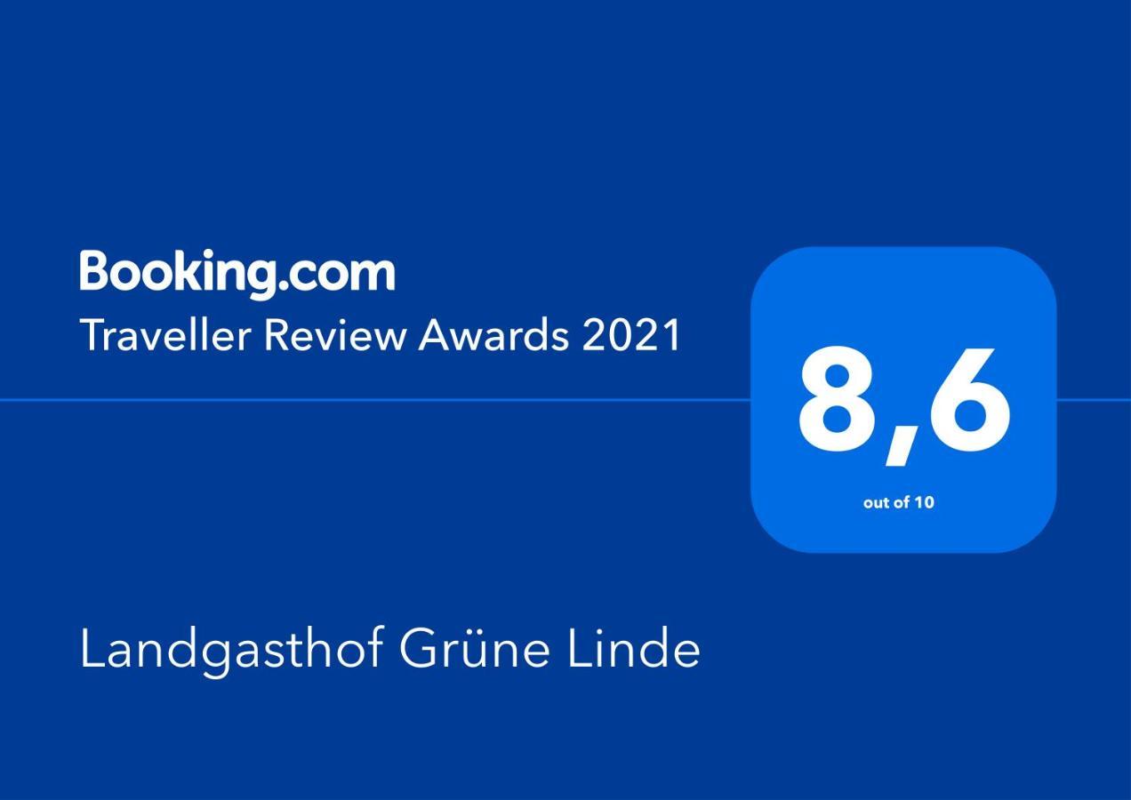 Landgasthof Gruene Linde Екстериор снимка